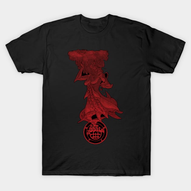 Dictionnaire Infernal: Vepar (Red Variant) T-Shirt by Cyborg One